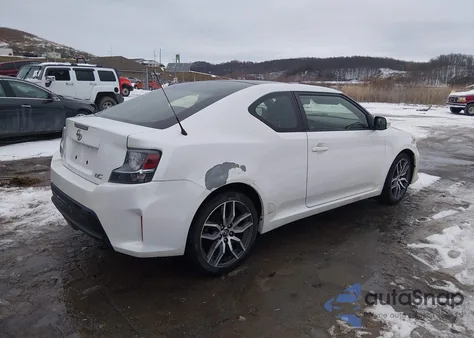 2015 Scion Tc z USA, uszkodzony, nr VIN JTKJF5C74FJ001611